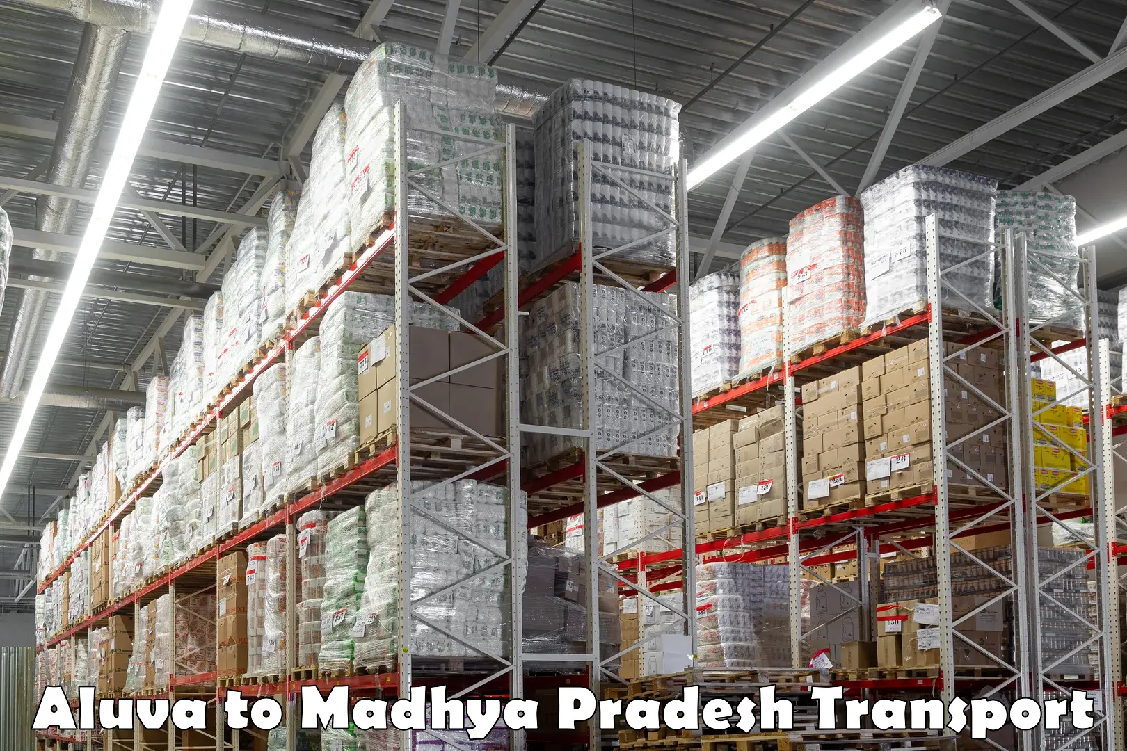 Package delivery services Aluva to Madwas