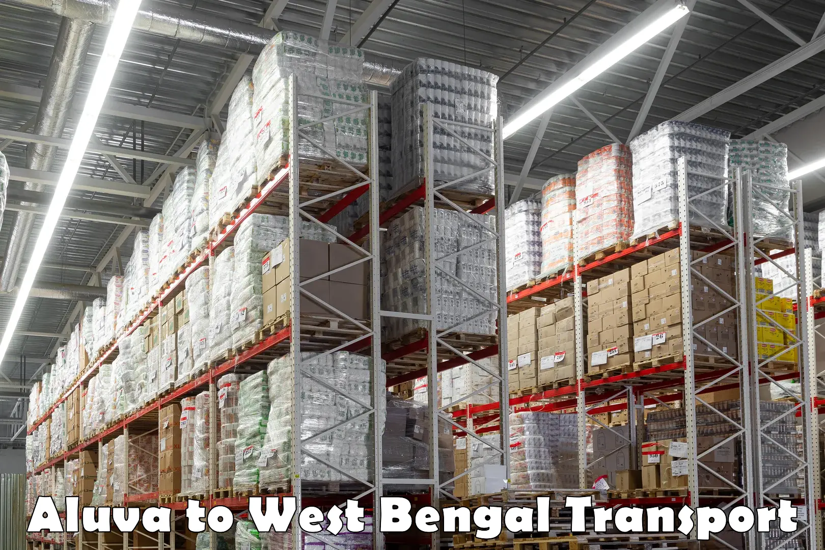 Luggage transport services Aluva to West Bengal