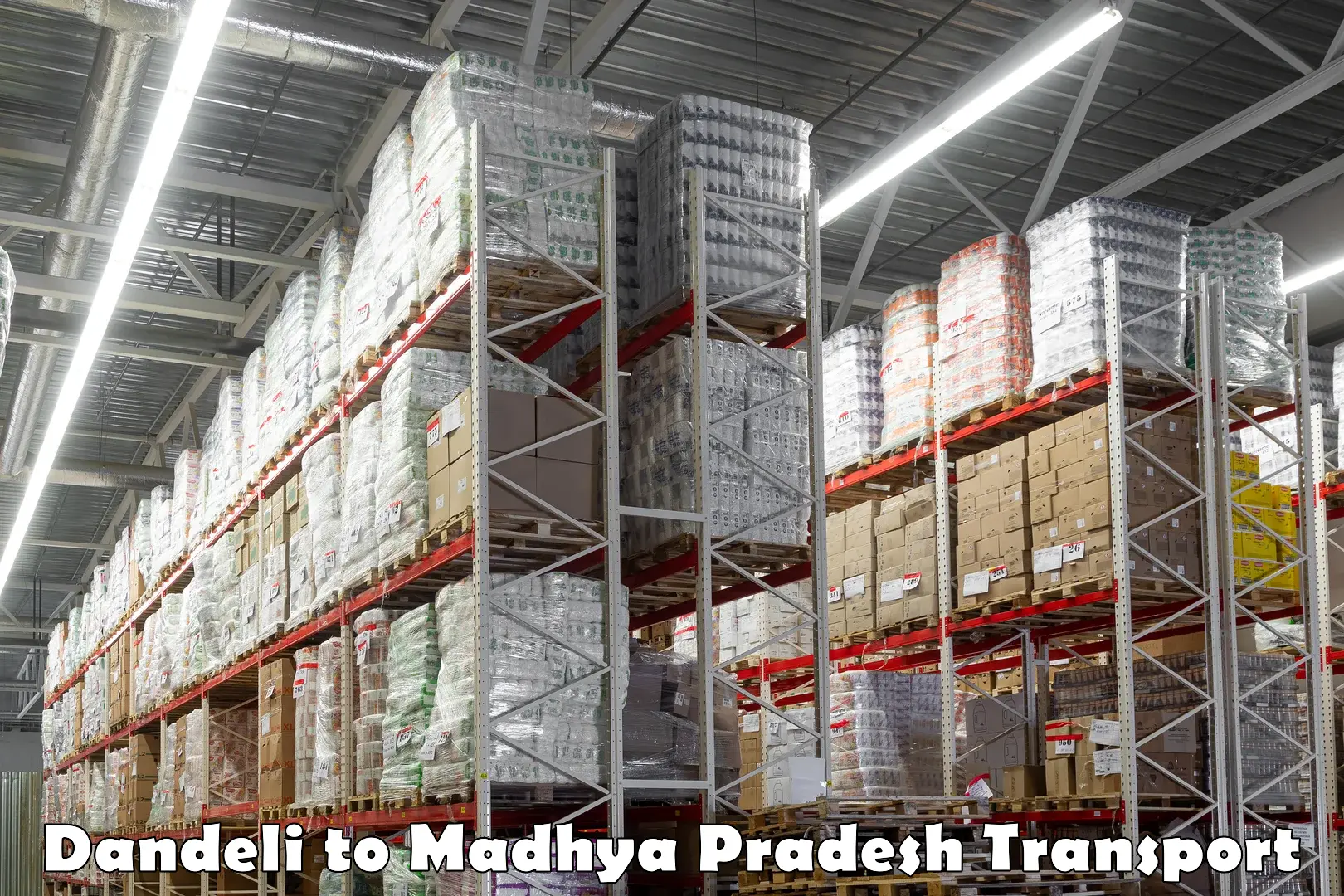 Air cargo transport services Dandeli to Madhya Pradesh