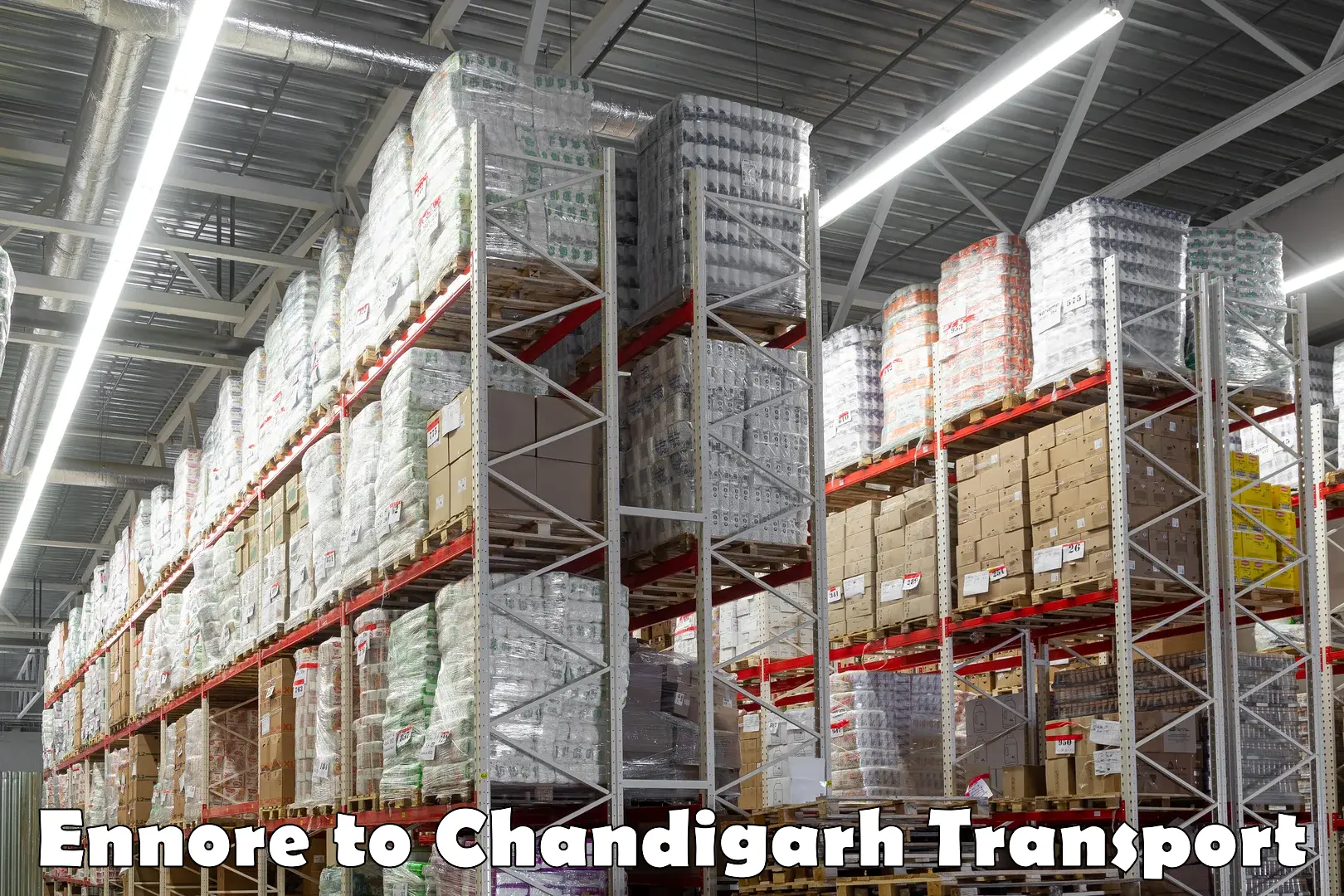 Material transport services in Ennore to Chandigarh