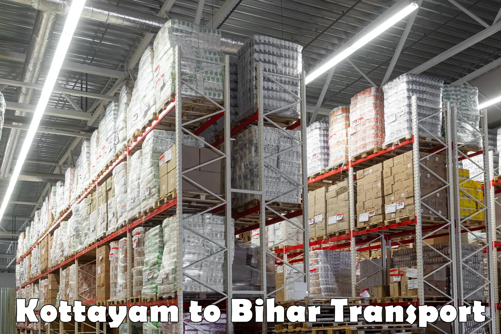 Cargo transport services Kottayam to Bahadurganj