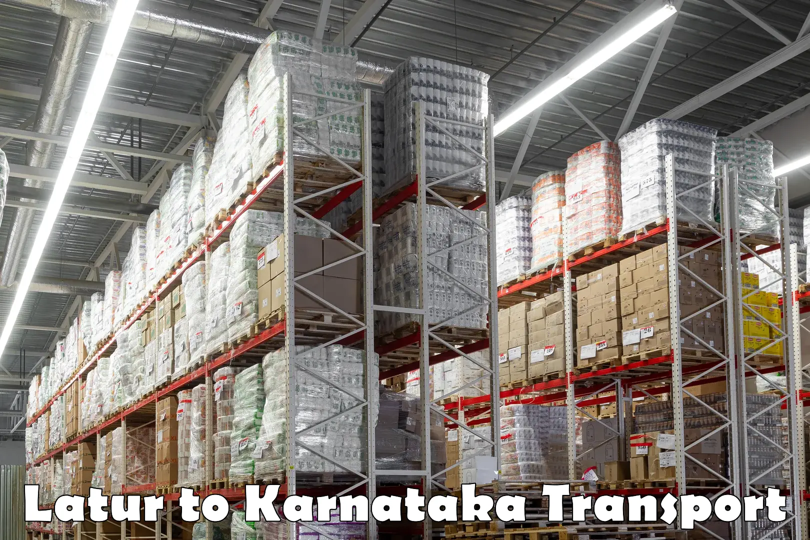 Delivery service Latur to Karnataka