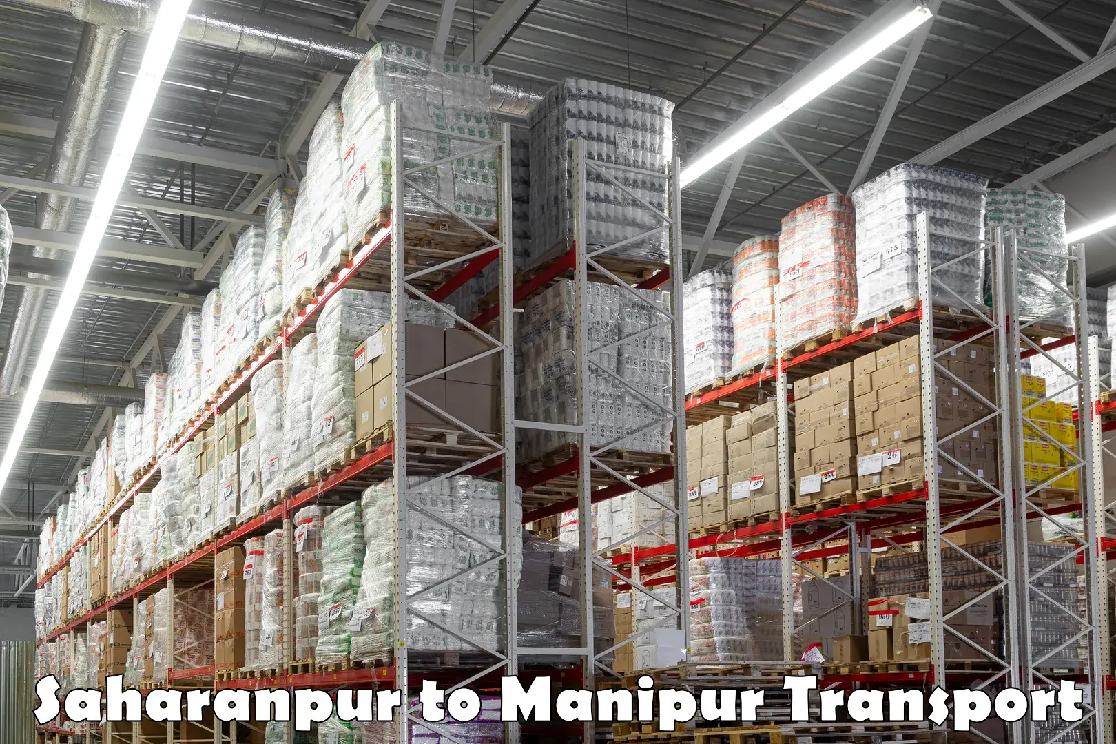Domestic transport services Saharanpur to Manipur