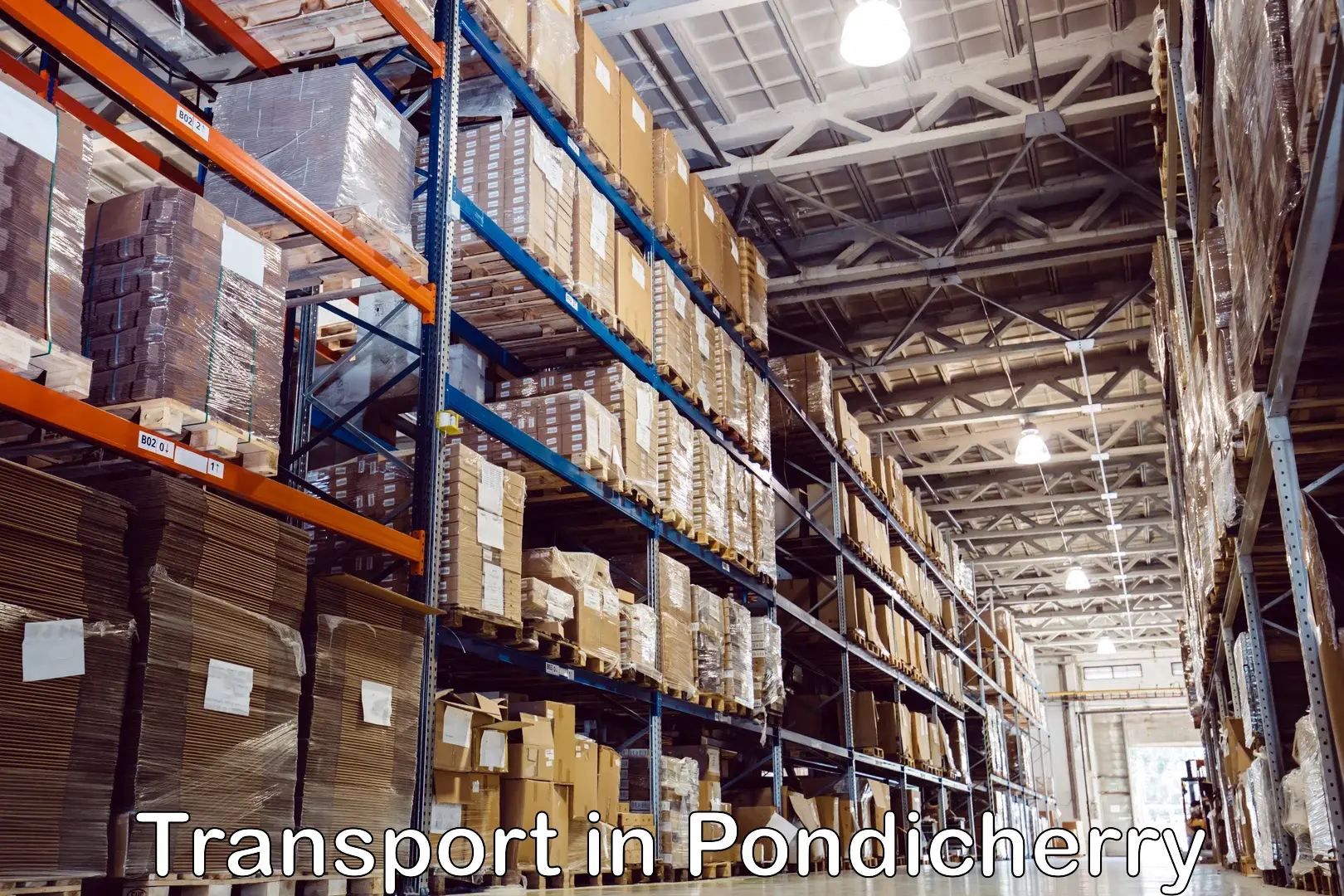 Domestic goods transportation services in Pondicherry