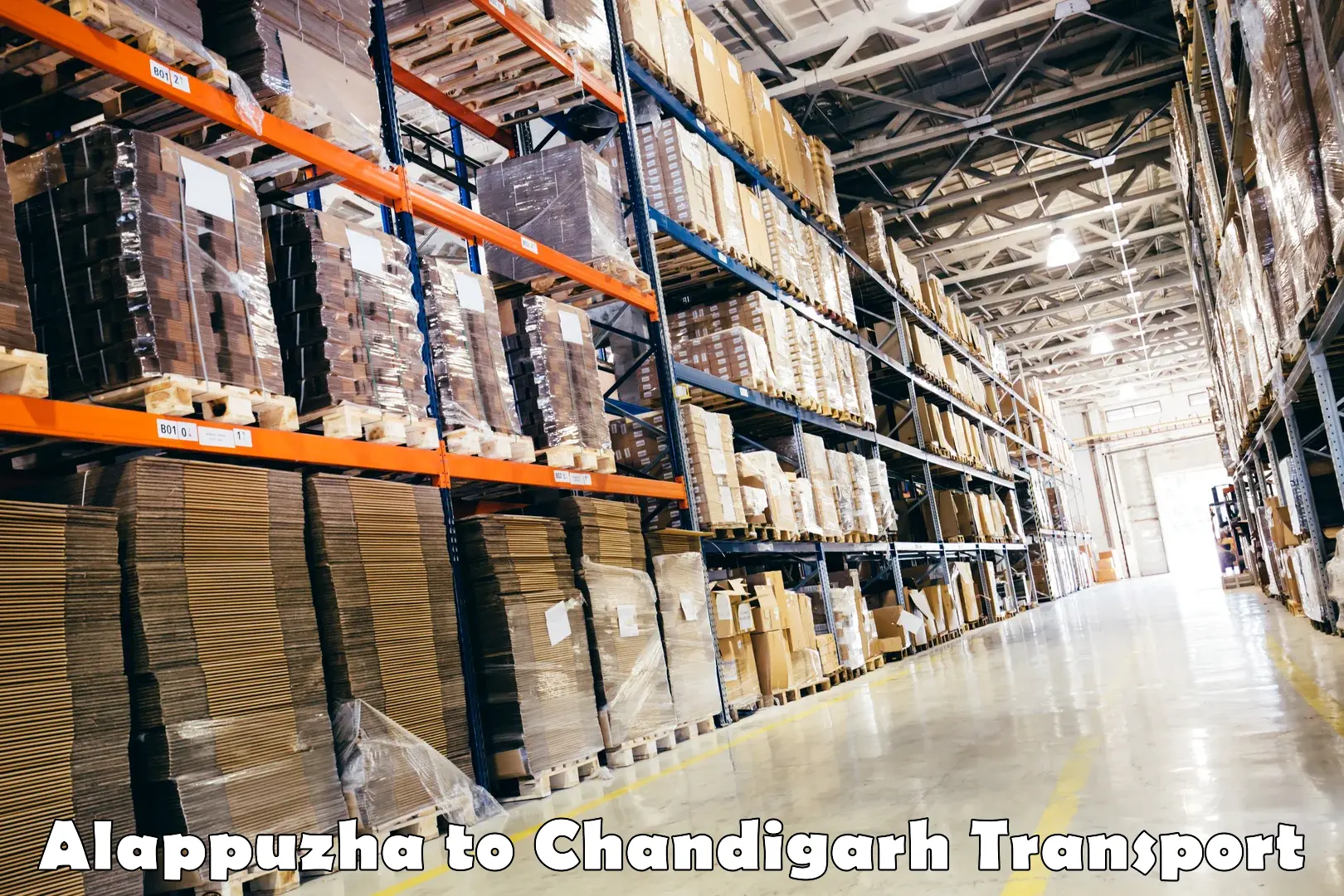 Furniture transport service Alappuzha to Chandigarh