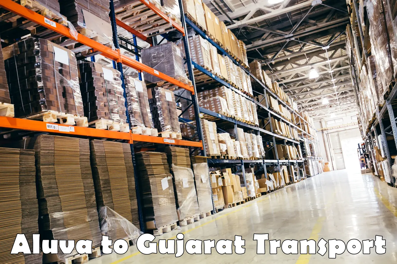 Container transportation services Aluva to Botad