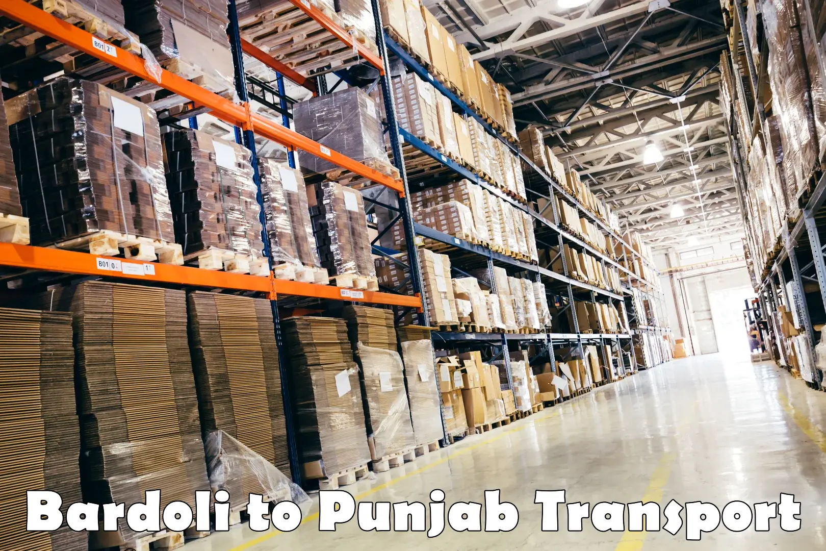 Part load transport service in India Bardoli to Kapurthala