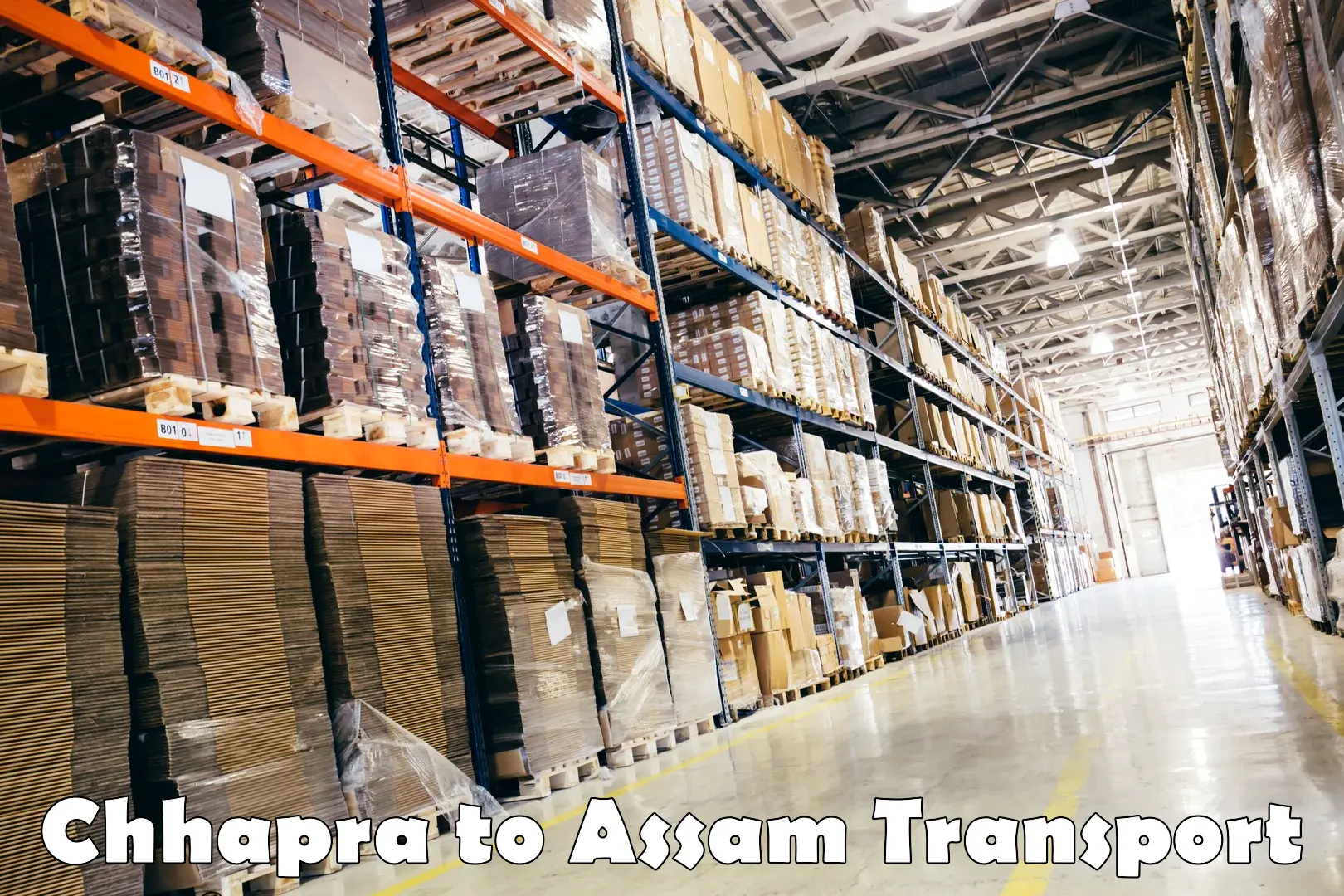 Intercity goods transport in Chhapra to Assam