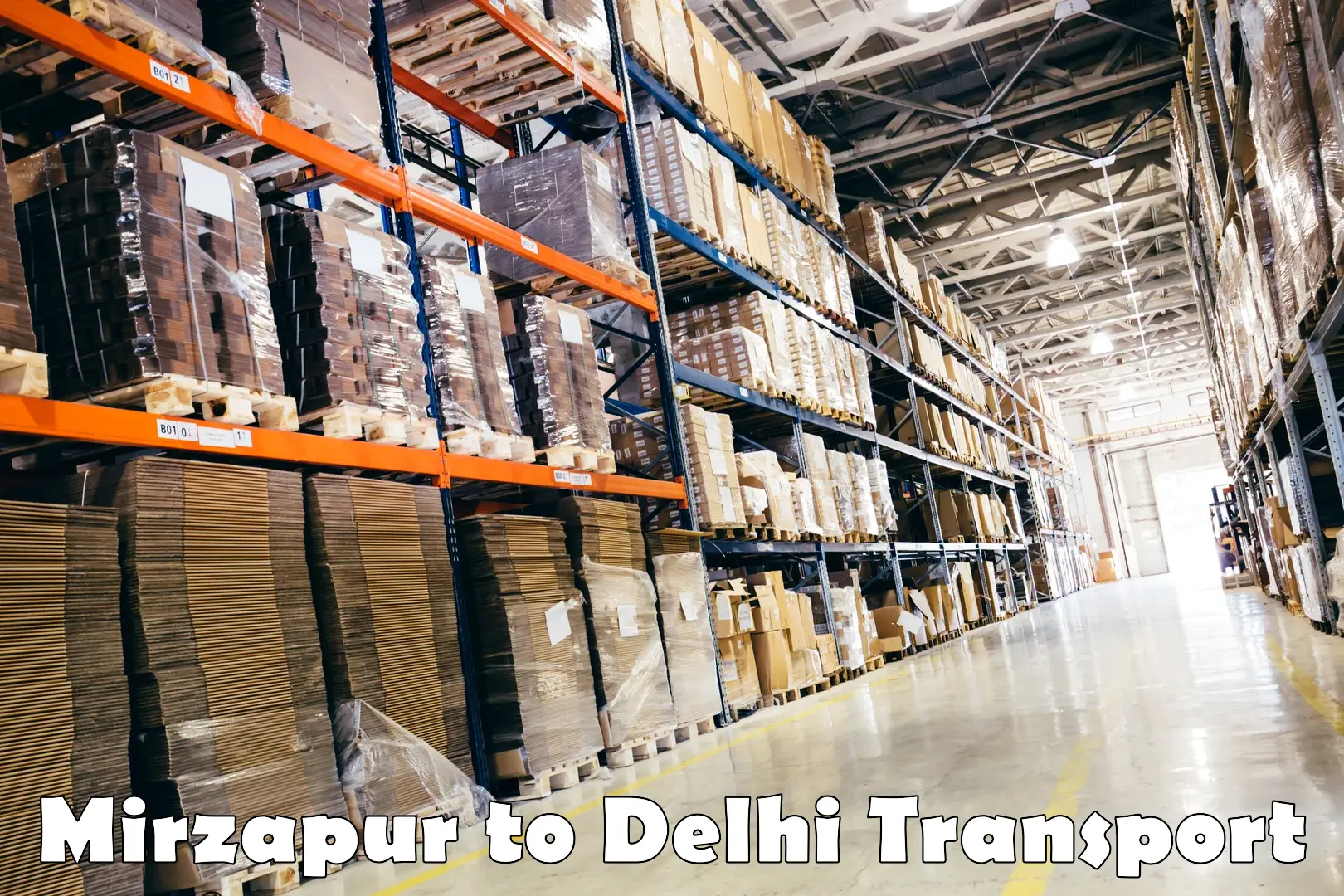 Daily transport service Mirzapur to Delhi Technological University DTU