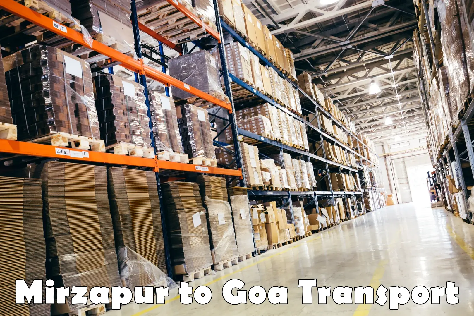 Nearby transport service Mirzapur to Goa