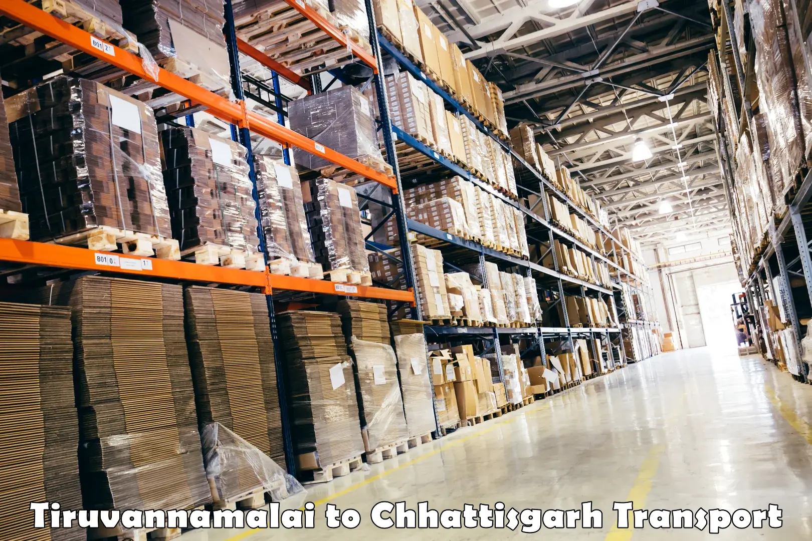 Shipping partner Tiruvannamalai to Chhattisgarh