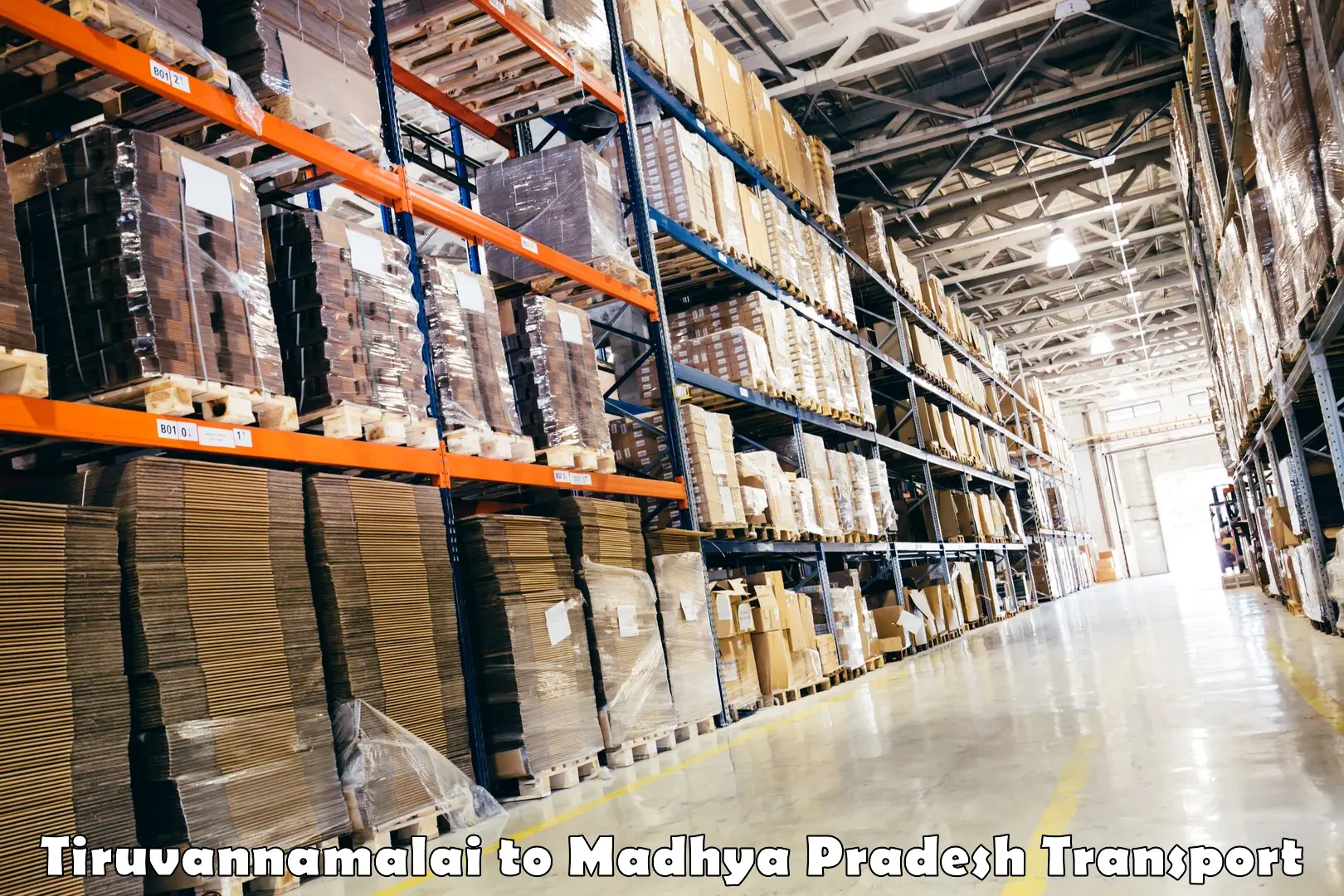 Package delivery services Tiruvannamalai to Madhya Pradesh