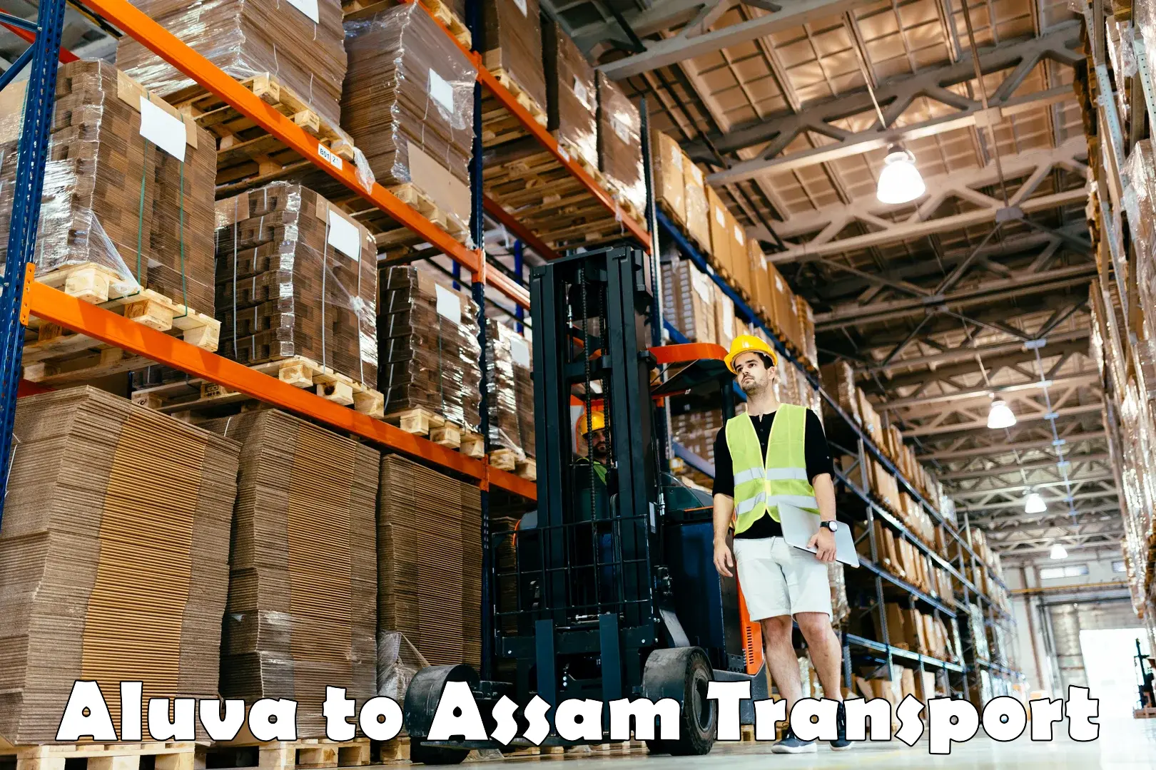Interstate goods transport Aluva to Assam