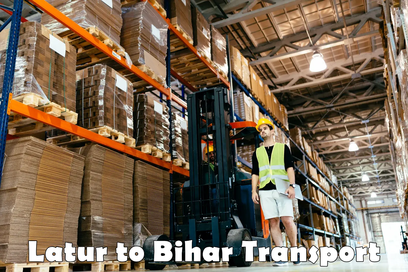 Furniture transport service Latur to Bhorey
