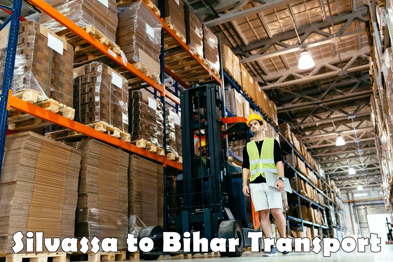 Interstate transport services Silvassa to Bihar