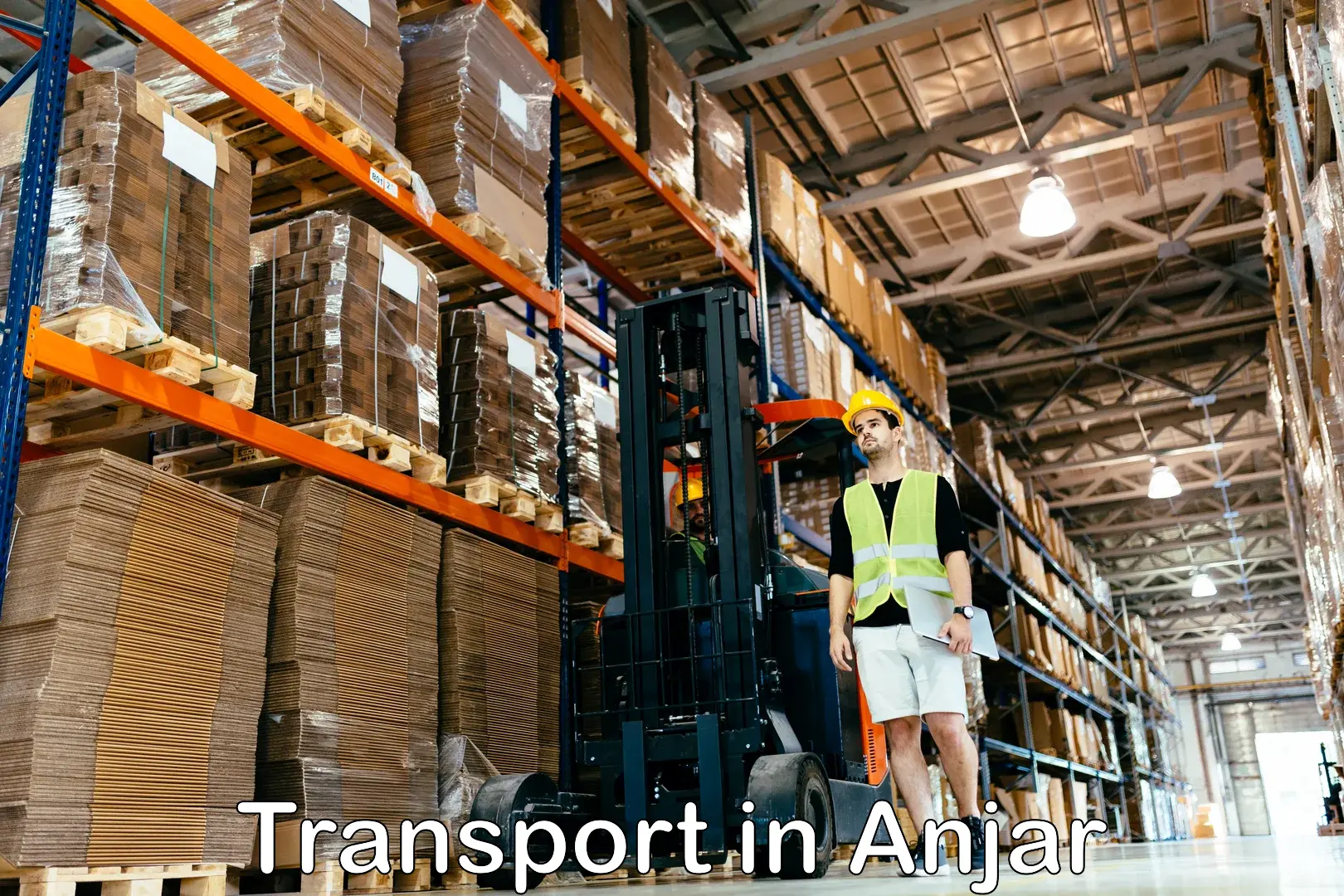 Daily parcel service transport in Anjar